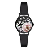 Cool Time Kids Armbanduhr – The Cool Black Flower Power